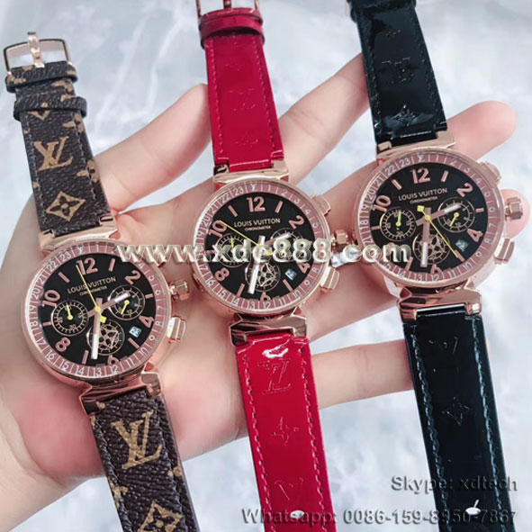 Fashion Louis Vuitton Watches Louis Vuitton Monogram Classic Lady Watches