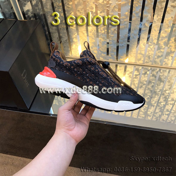 Dior Monogram Sports Shoes Big Brand Shoes