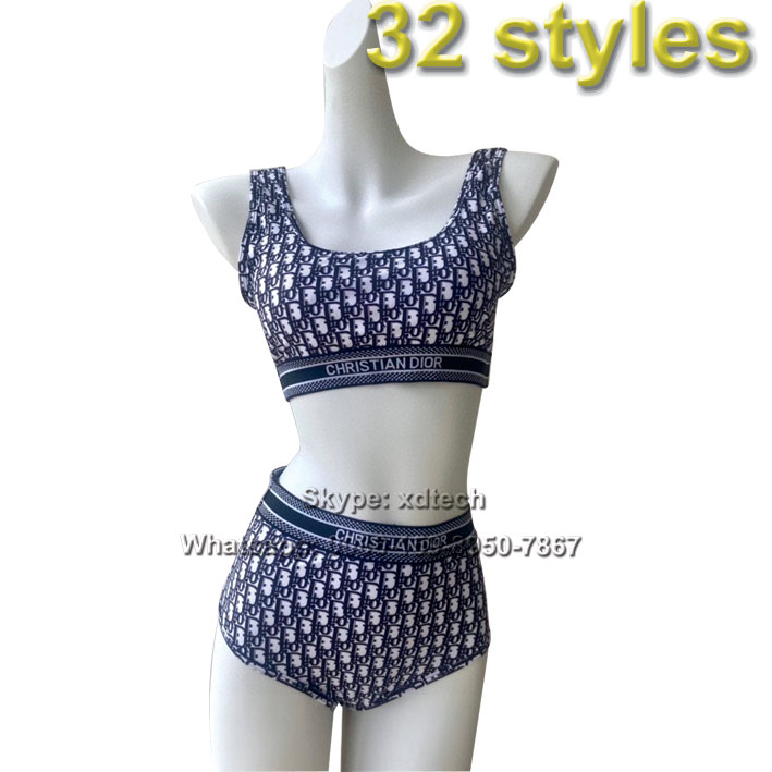 Brand Bikini 1:1 Clone Women Swimwear Brand Swimsuit Sexy Swimming Suit