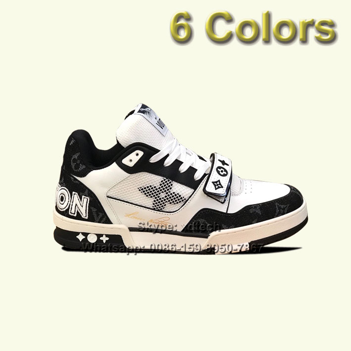 Louis Vuitton Leather Shoes Men's Shoes Classic Shoes